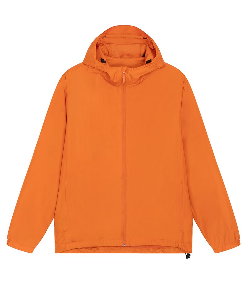 Commuter Multifunctional Jacket (Stju846) in Flame Orange by StanleyStella — Custom branded clothing by Print Press, featuring premium embroidery produced in our specialist print lab in the UK.