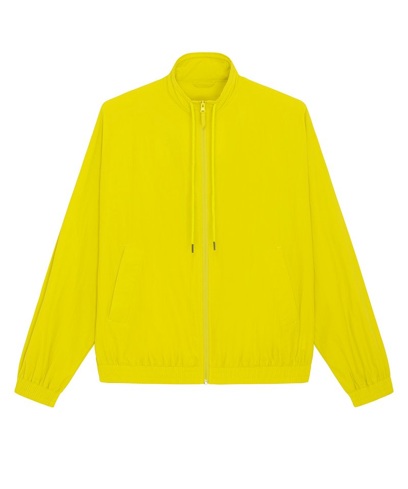 Tracker 100% Recycled Nylon Jacket (Stju849) in Lime Flash by StanleyStella — Custom branded clothing by Print Press, featuring premium embroidery produced in our specialist print lab in the UK.
