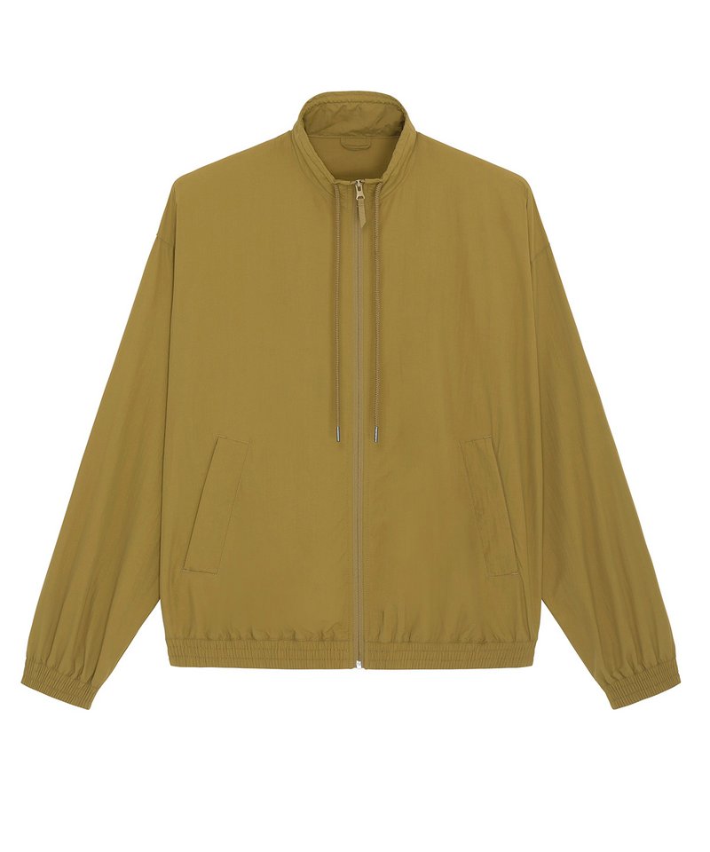 Tracker 100% Recycled Nylon Jacket (Stju849) in Olive Oil by StanleyStella — Custom branded clothing by Print Press, featuring premium embroidery produced in our specialist print lab in the UK.
