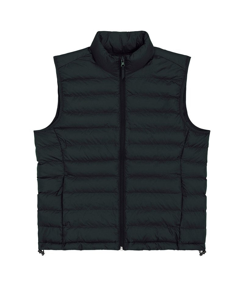 Stella Climber Versatile Sleeveless Jacket (Stjw838) in Black by StanleyStella — Custom branded clothing by Print Press, featuring premium embroidery produced in our specialist print lab in the UK.