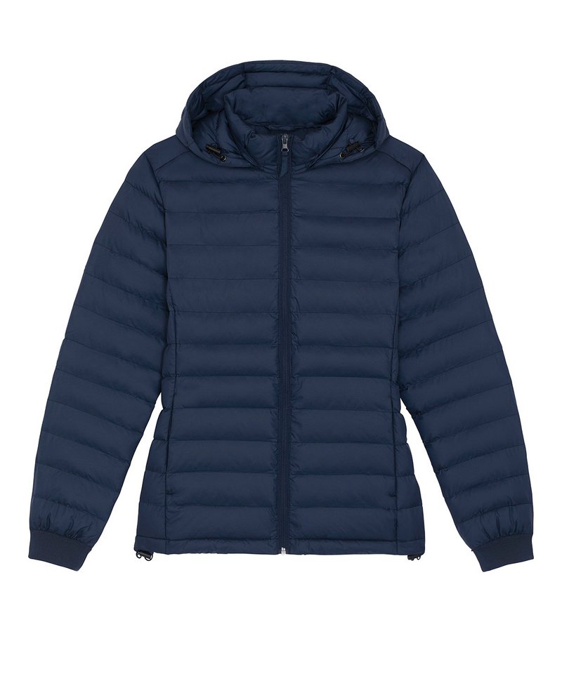 Stella Voyager Jacket With Removable Hood (Stjw839) in French Navy by StanleyStella — Custom branded clothing by Print Press, featuring premium embroidery produced in our specialist print lab in the UK.