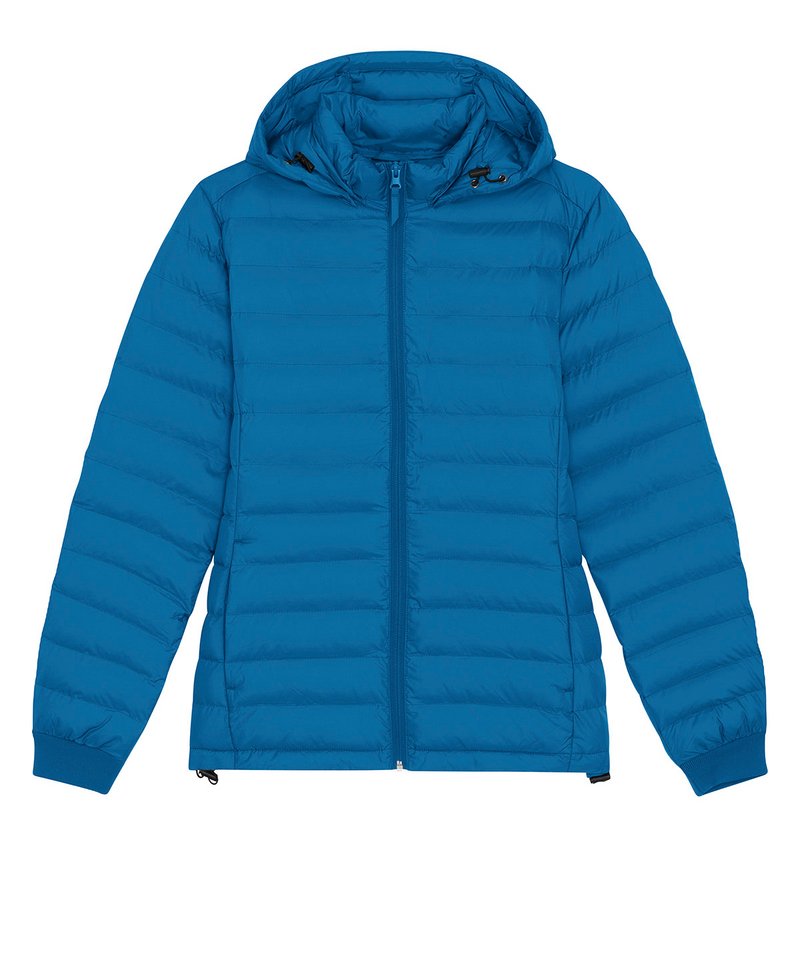 Stella Voyager Jacket With Removable Hood (Stjw839) in Royal Blue by StanleyStella — Custom branded clothing by Print Press, featuring premium embroidery produced in our specialist print lab in the UK.