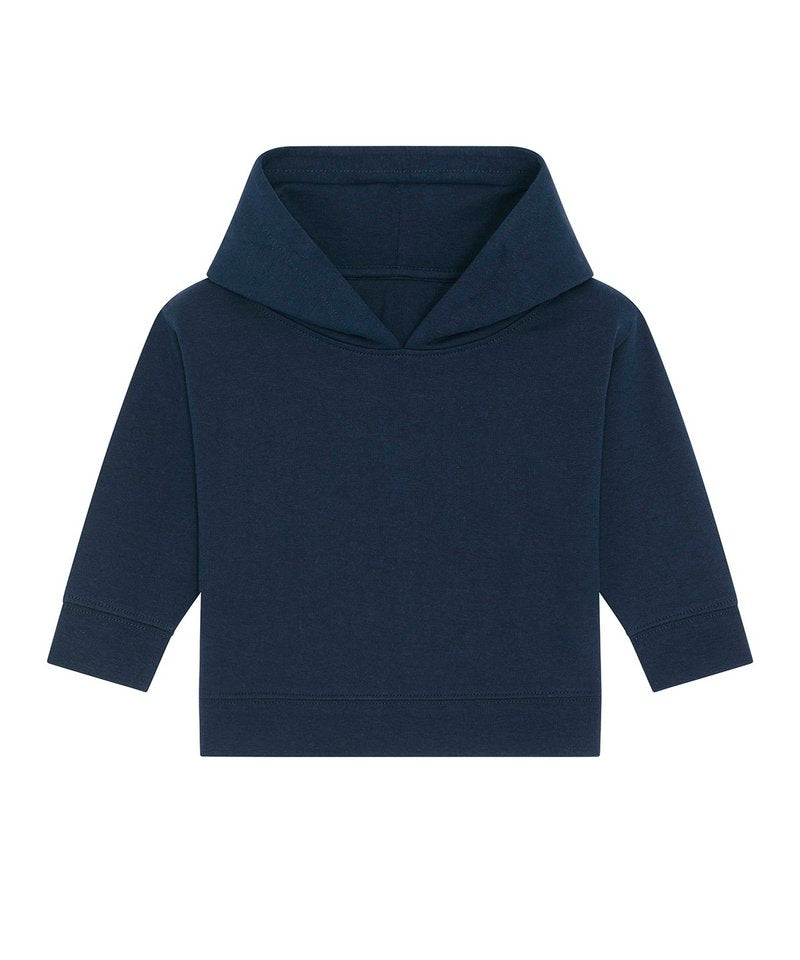 Baby Cruiser Hooded Sweatshirt (Stsb919) in French Navy by StanleyStella — Custom branded clothing by Print Press, featuring premium embroidery produced in our specialist print lab in the UK.