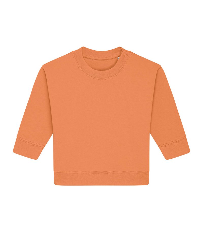 Baby Changer Terry Crew Neck Sweatshirt (Stsb920) in by StanleyStella — Custom branded clothing by Print Press, featuring premium embroidery produced in our specialist print lab in the UK.