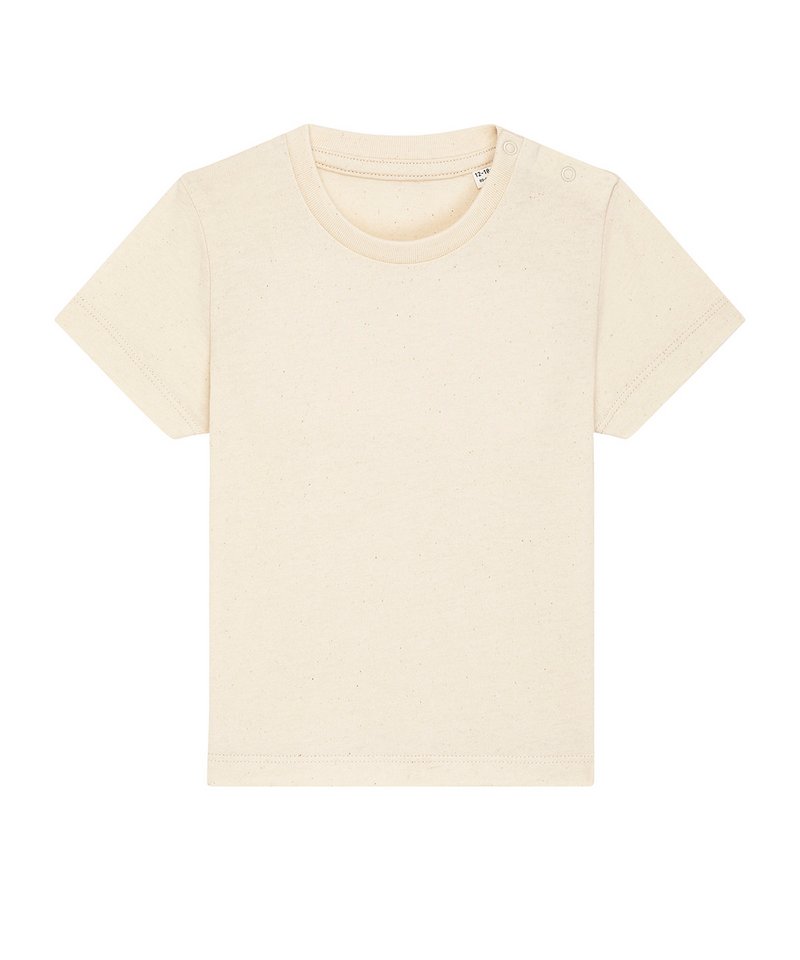 Baby Creator Iconic Babies' T-Shirt (Sttb918) in Natural Raw by StanleyStella — Custom branded clothing by Print Press, featuring premium embroidery produced in our specialist print lab in the UK.