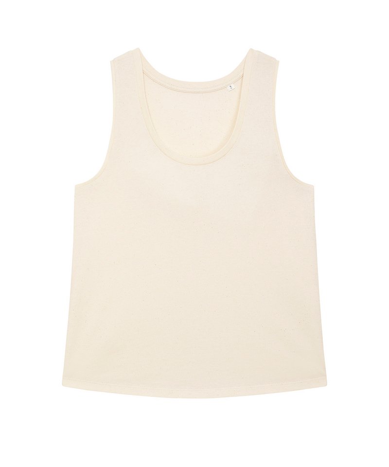 Stella Minter Women's Medium Fit Tank Top (Sttw084) in Natural Raw by StanleyStella — Custom branded clothing by Print Press, featuring premium embroidery produced in our specialist print lab in the UK.