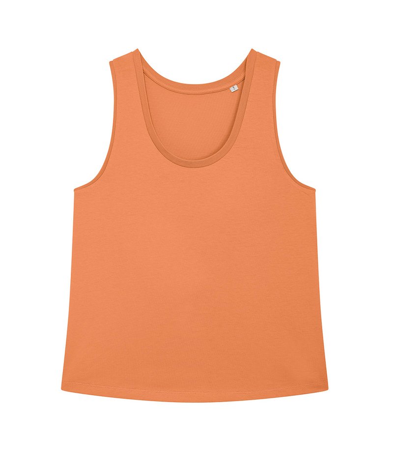 Stella Minter Women's Medium Fit Tank Top (Sttw084) in Volcano Stone by StanleyStella — Custom branded clothing by Print Press, featuring premium embroidery produced in our specialist print lab in the UK.