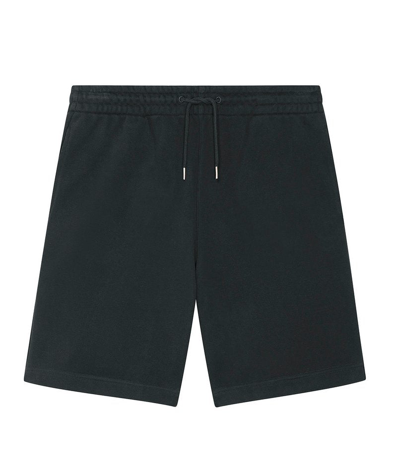Unisex Boarder Dry Jogger Shorts (Stbu944) in Black by StanleyStella — Custom branded clothing by Print Press, featuring premium embroidery produced in our specialist print lab in the UK.