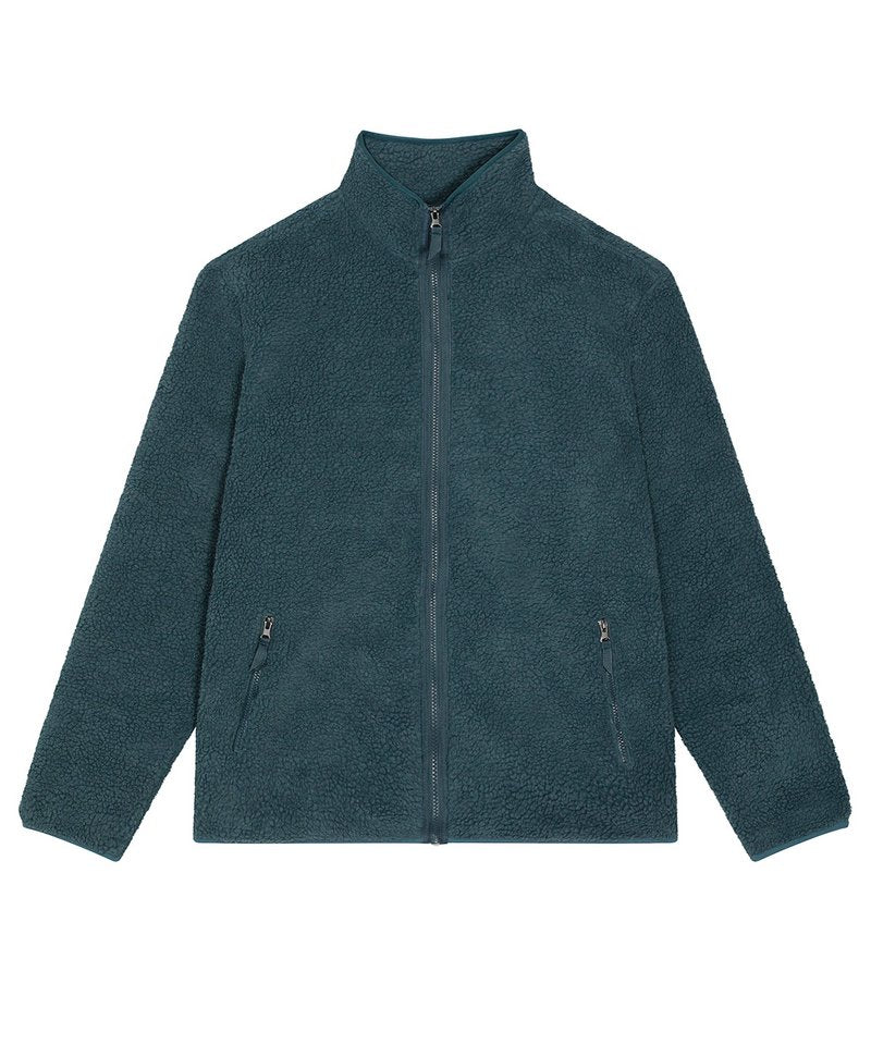 Unisex Outsider Sherpa Jacket (Stju883) in Stargazer by StanleyStella — Custom branded clothing by Print Press, featuring premium embroidery produced in our specialist print lab in the UK.