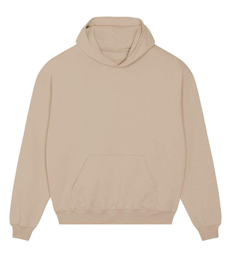 Unisex Cooper Dry Hoodie Sweatshirt (Stsu797) in Desert Dust by StanleyStella — Custom branded clothing by Print Press, featuring premium embroidery produced in our specialist print lab in the UK.