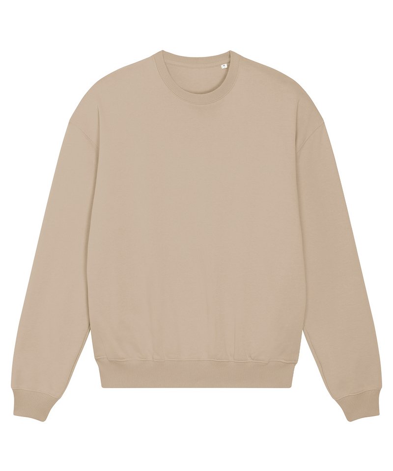 Unisex Ledger Dry Sweatshirt (Stsu798) in Desert Dust by StanleyStella — Custom branded clothing by Print Press, featuring premium embroidery produced in our specialist print lab in the UK.