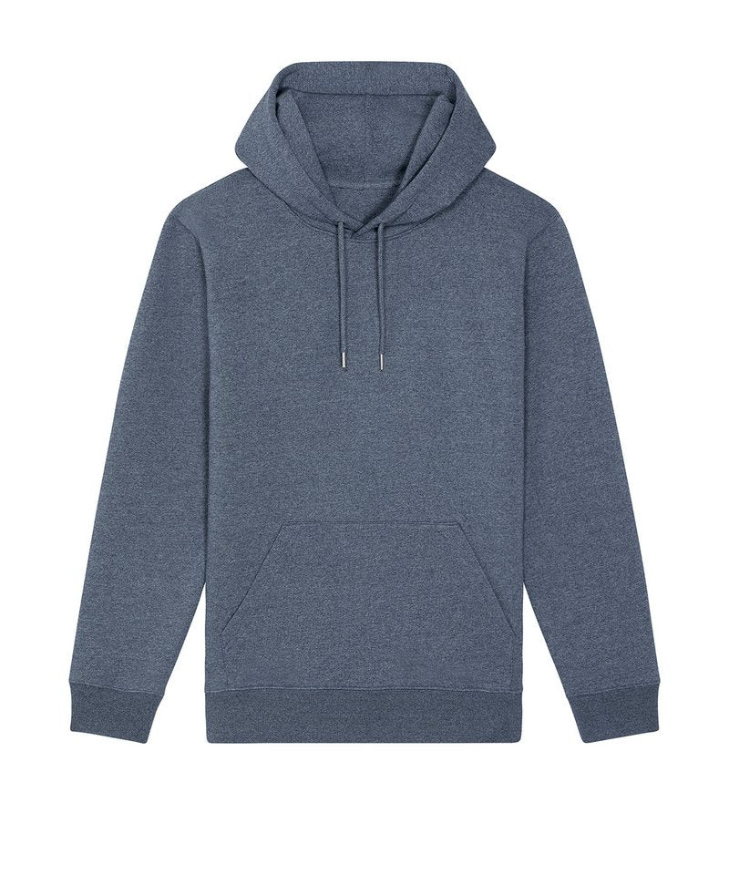 Unisex Re-Cruiser Hoodie Sweatshirt (Stsu800) in RE-Navy by StanleyStella — Custom branded clothing by Print Press, featuring premium embroidery produced in our specialist print lab in the UK.