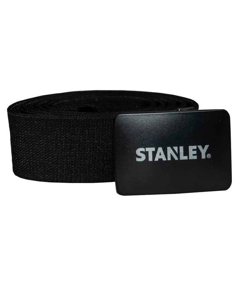 Stanley Branded Belt (Clamp Buckle) in One size Black by Stanley Workwear — Custom branded clothing by Print Press, featuring premium embroidery produced in our specialist print lab in the UK.