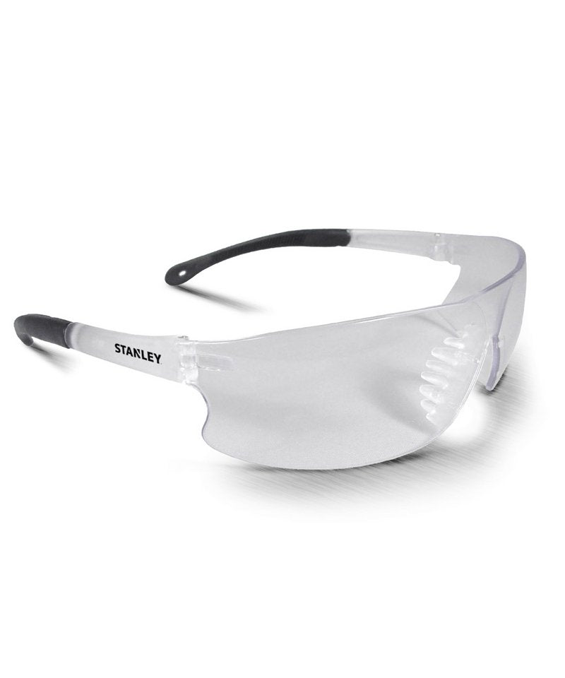 Stanley Frameless Protective Eyewear in One size Clear (-1D) by Stanley Workwear — Custom branded clothing by Print Press, featuring premium embroidery produced in our specialist print lab in the UK.