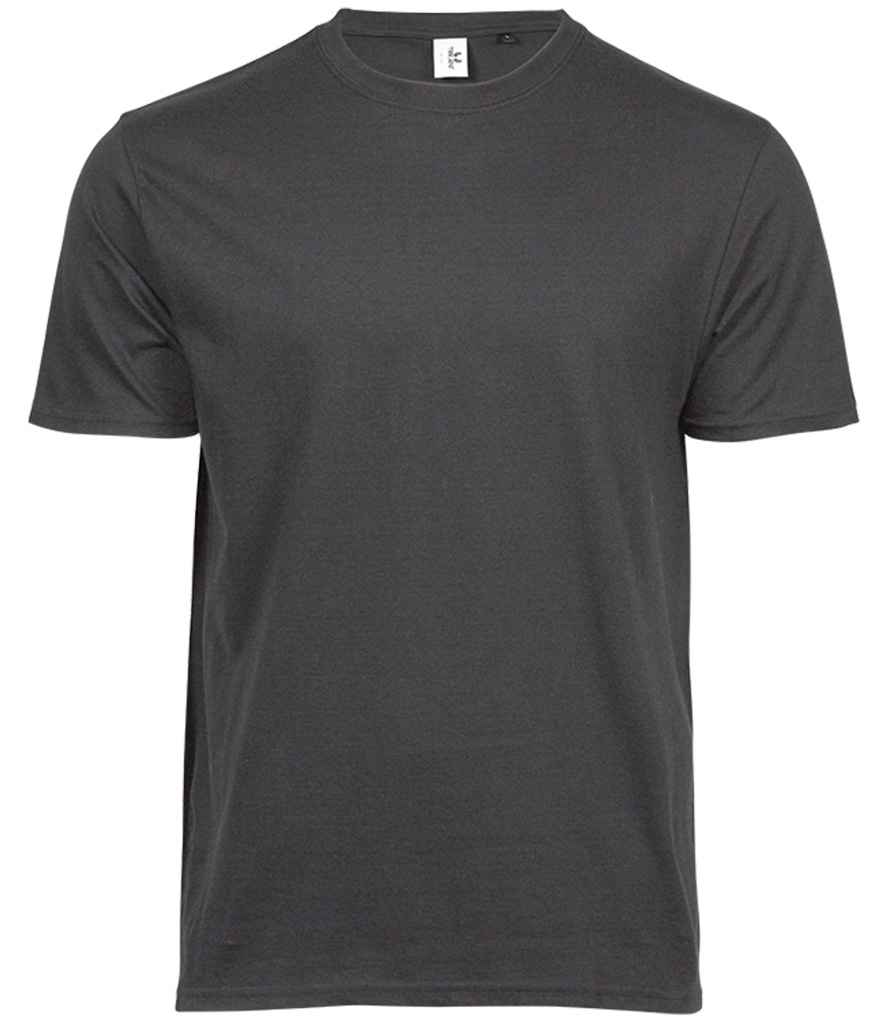 Tee Jays Power T-Shirt in Dark Grey by Tee Jays — Custom branded clothing by Print Press, featuring premium embroidery produced in our specialist print lab in the UK.