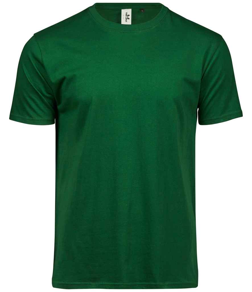 Tee Jays Power T-Shirt in Forest Green by Tee Jays — Custom branded clothing by Print Press, featuring premium embroidery produced in our specialist print lab in the UK.