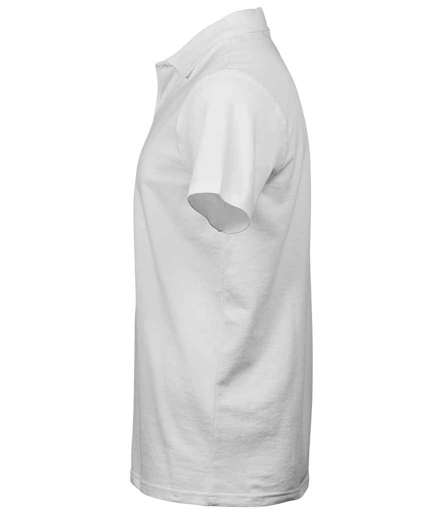 Tee Jays Power Organic Pique Polo Shirt in by Tee Jays — Custom branded clothing by Print Press, featuring premium embroidery produced in our specialist print lab in the UK.
