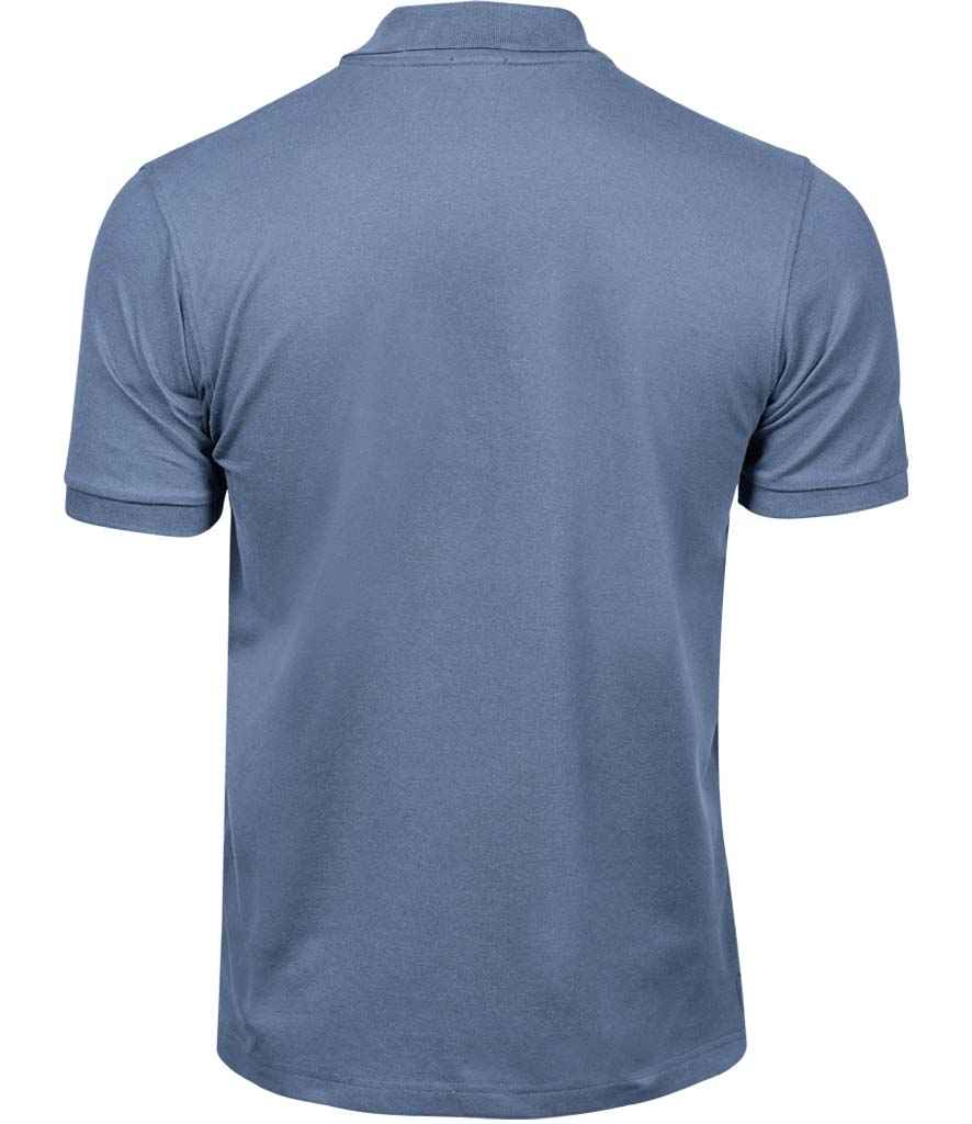 Tee Jays Luxury Stretch Pique Polo Shirt in by Tee Jays — Custom branded clothing by Print Press, featuring premium embroidery produced in our specialist print lab in the UK.