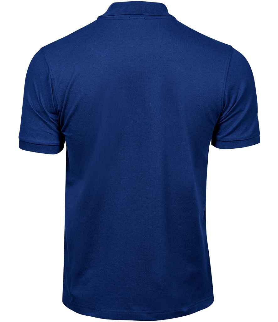 Tee Jays Luxury Stretch Pique Polo Shirt in by Tee Jays — Custom branded clothing by Print Press, featuring premium embroidery produced in our specialist print lab in the UK.