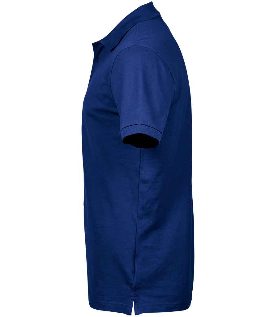Tee Jays Luxury Stretch Pique Polo Shirt in by Tee Jays — Custom branded clothing by Print Press, featuring premium embroidery produced in our specialist print lab in the UK.
