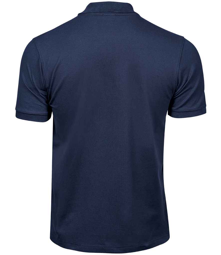 Tee Jays Luxury Stretch Pique Polo Shirt in by Tee Jays — Custom branded clothing by Print Press, featuring premium embroidery produced in our specialist print lab in the UK.