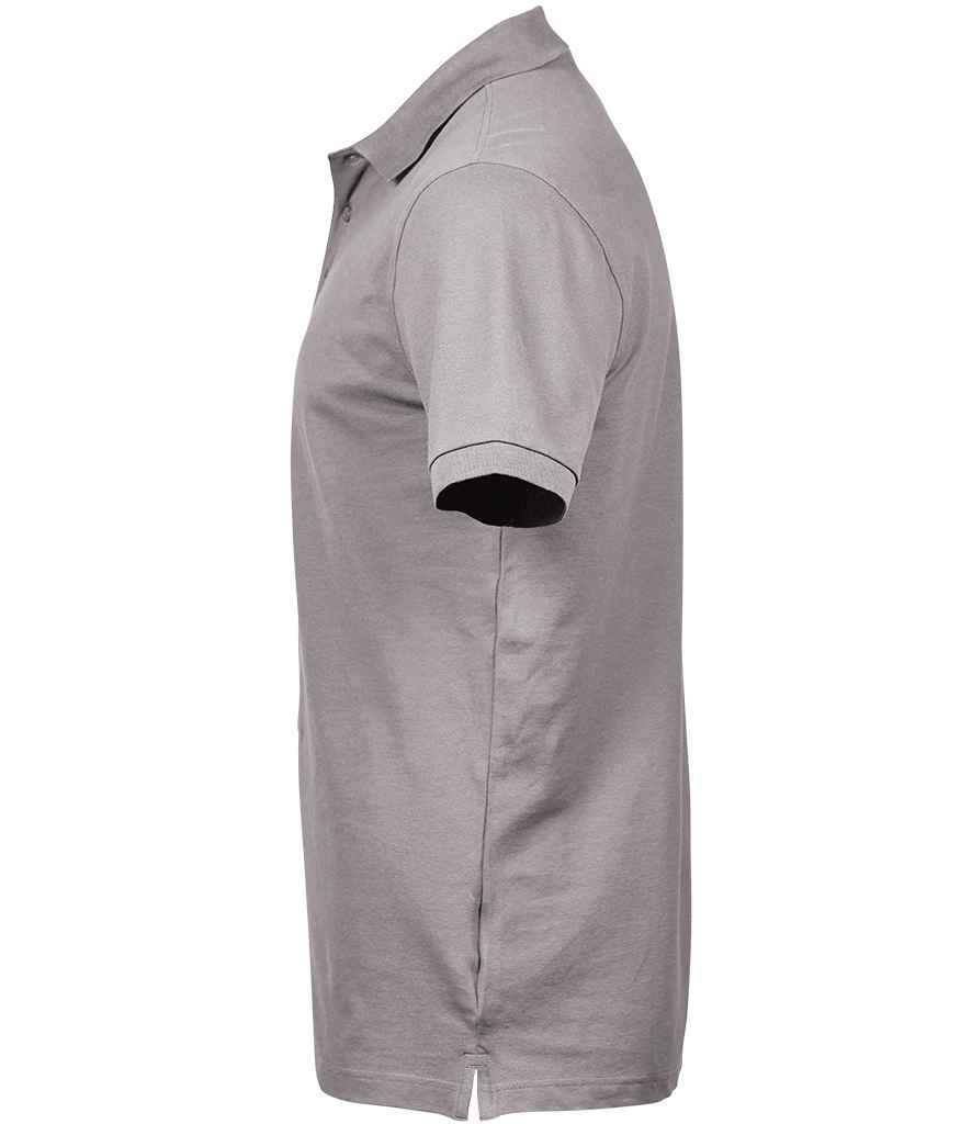 Tee Jays Luxury Stretch Pique Polo Shirt in by Tee Jays — Custom branded clothing by Print Press, featuring premium embroidery produced in our specialist print lab in the UK.