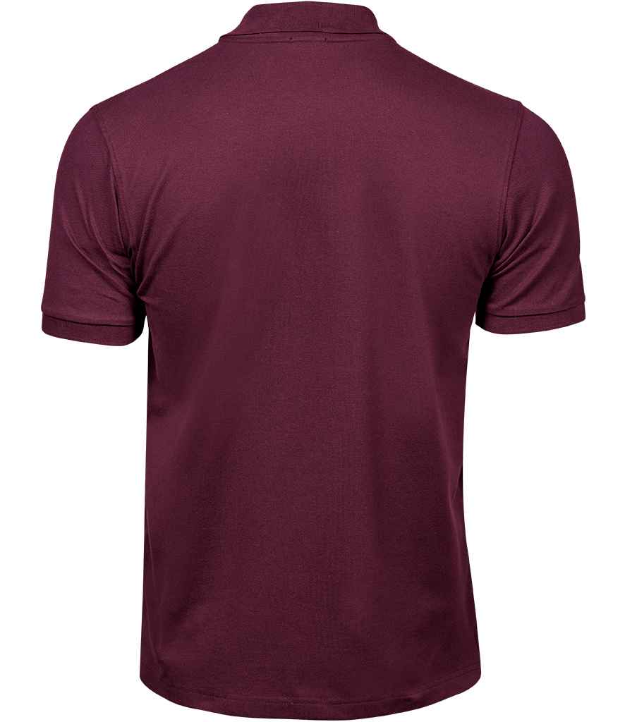 Tee Jays Luxury Stretch Pique Polo Shirt in by Tee Jays — Custom branded clothing by Print Press, featuring premium embroidery produced in our specialist print lab in the UK.