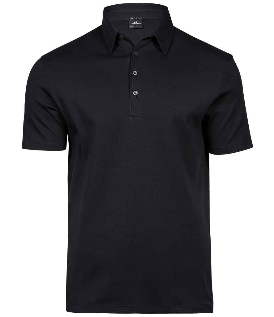 Tee Jays Pima Cotton Interlock Polo Shirt in by Tee Jays — Custom branded clothing by Print Press, featuring premium embroidery produced in our specialist print lab in the UK.