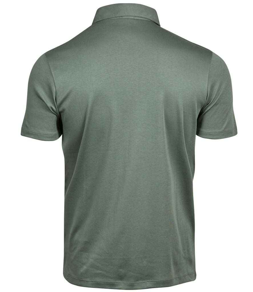 Tee Jays Pima Cotton Interlock Polo Shirt in by Tee Jays — Custom branded clothing by Print Press, featuring premium embroidery produced in our specialist print lab in the UK.