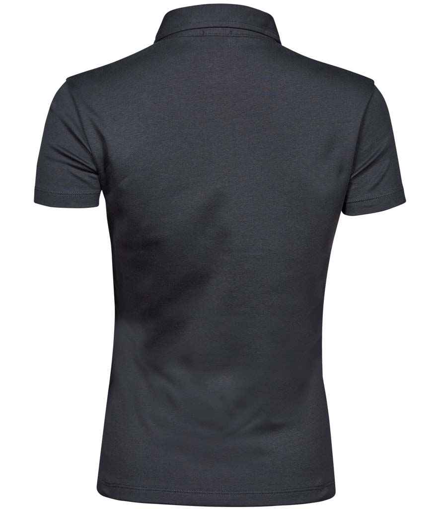Tee Jays Ladies Pima Cotton Interlock Polo Shirt in by Tee Jays — Custom branded clothing by Print Press, featuring premium embroidery produced in our specialist print lab in the UK.
