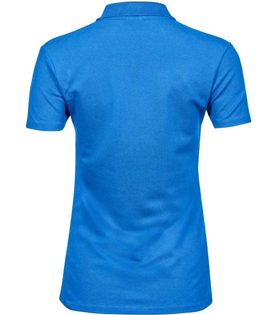 Tee Jays Ladies Luxury Stretch Polo Shirt in by Tee Jays — Custom branded clothing by Print Press, featuring premium embroidery produced in our specialist print lab in the UK.