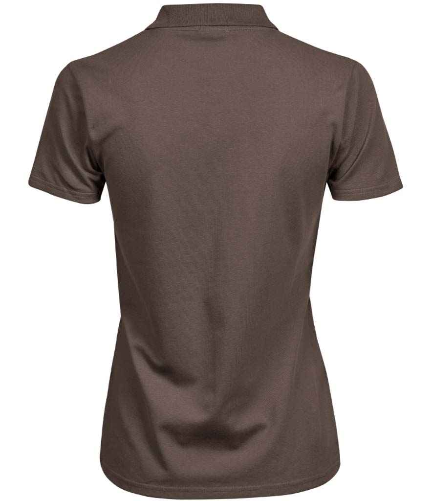 Tee Jays Ladies Luxury Stretch Polo Shirt in by Tee Jays — Custom branded clothing by Print Press, featuring premium embroidery produced in our specialist print lab in the UK.