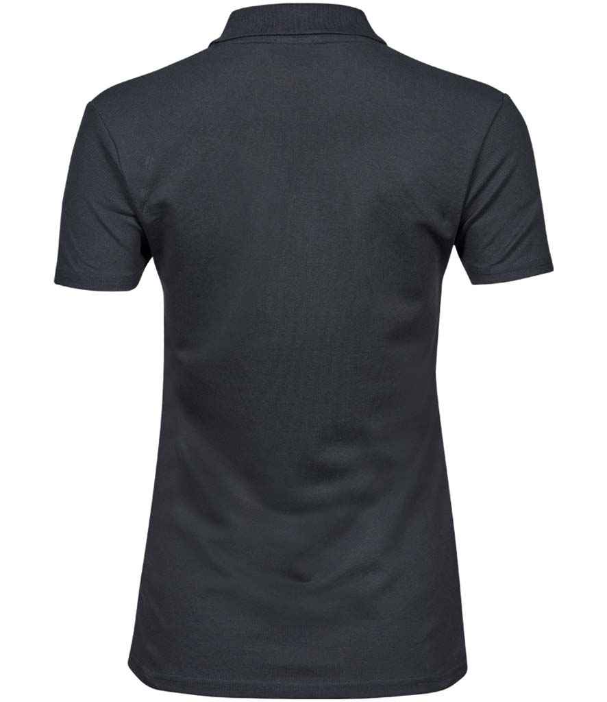 Tee Jays Ladies Luxury Stretch Polo Shirt in by Tee Jays — Custom branded clothing by Print Press, featuring premium embroidery produced in our specialist print lab in the UK.
