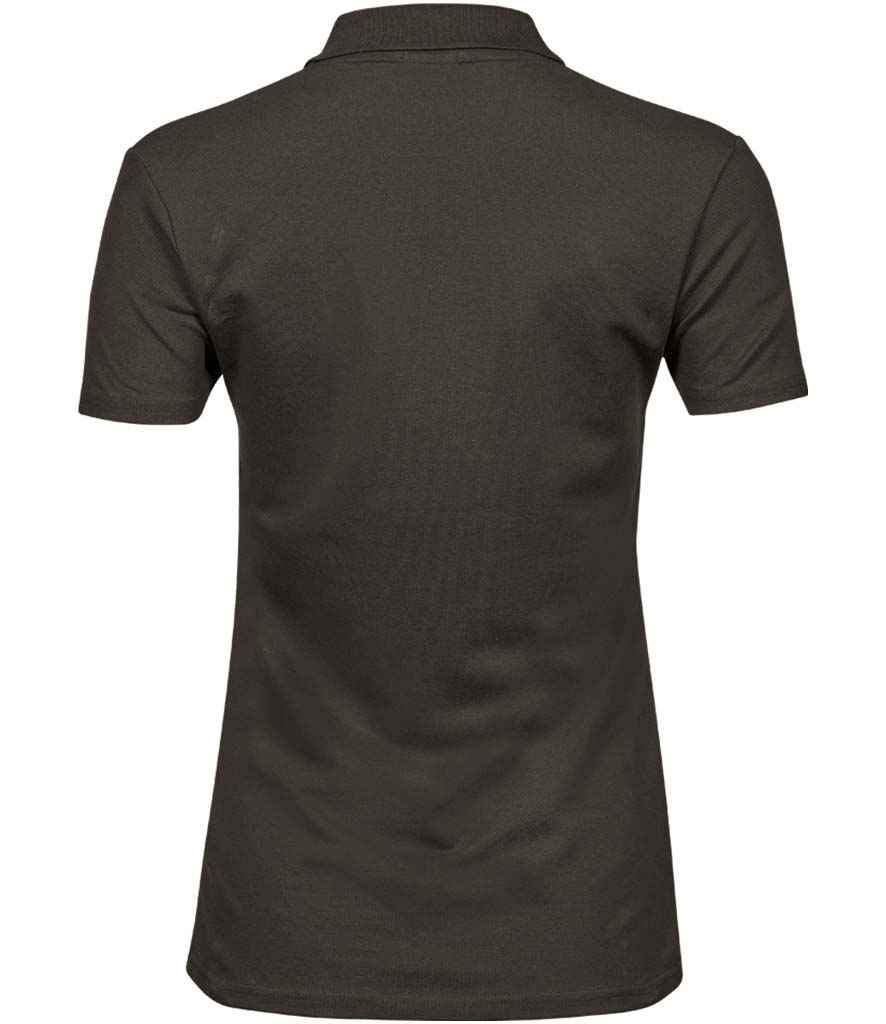 Tee Jays Ladies Luxury Stretch Polo Shirt in by Tee Jays — Custom branded clothing by Print Press, featuring premium embroidery produced in our specialist print lab in the UK.