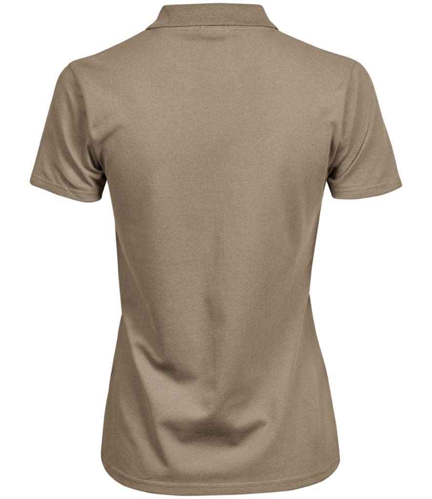 Tee Jays Ladies Luxury Stretch Polo Shirt in by Tee Jays — Custom branded clothing by Print Press, featuring premium embroidery produced in our specialist print lab in the UK.