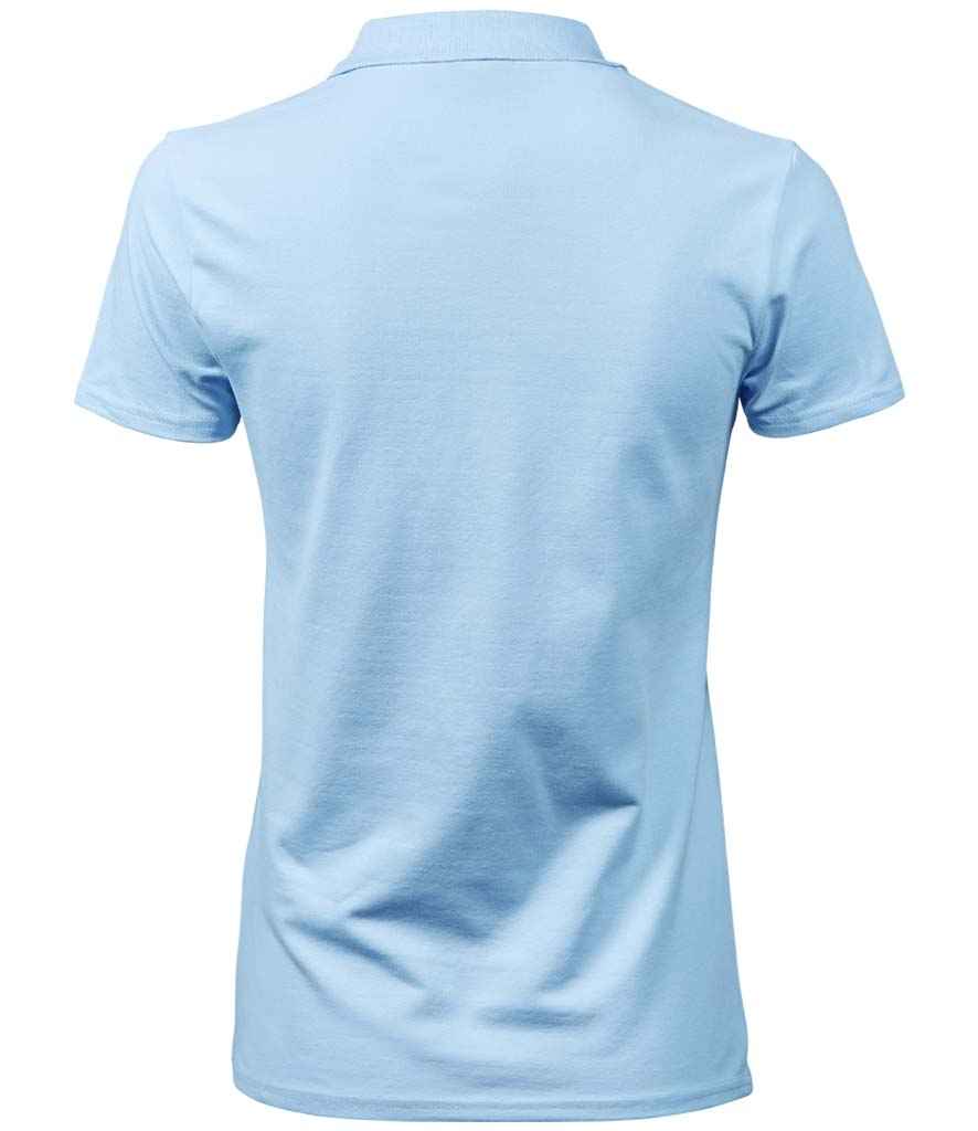 Tee Jays Ladies Luxury Stretch Polo Shirt in by Tee Jays — Custom branded clothing by Print Press, featuring premium embroidery produced in our specialist print lab in the UK.