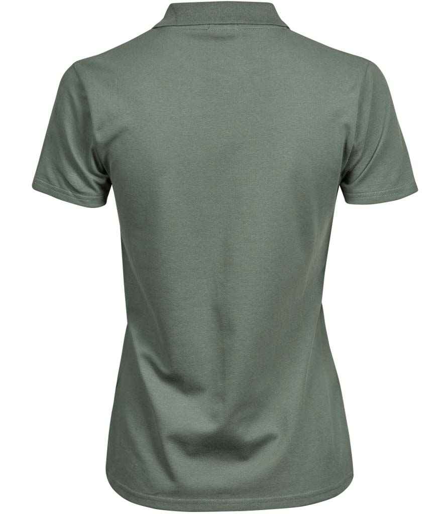 Tee Jays Ladies Luxury Stretch Polo Shirt in by Tee Jays — Custom branded clothing by Print Press, featuring premium embroidery produced in our specialist print lab in the UK.
