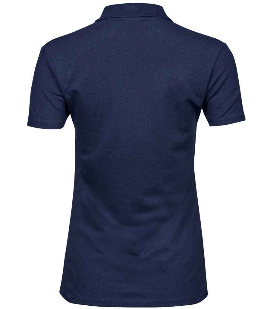 Tee Jays Ladies Luxury Stretch Polo Shirt in by Tee Jays — Custom branded clothing by Print Press, featuring premium embroidery produced in our specialist print lab in the UK.