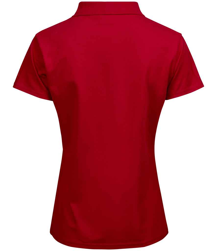 Tee Jays Ladies Luxury Stretch Polo Shirt in by Tee Jays — Custom branded clothing by Print Press, featuring premium embroidery produced in our specialist print lab in the UK.