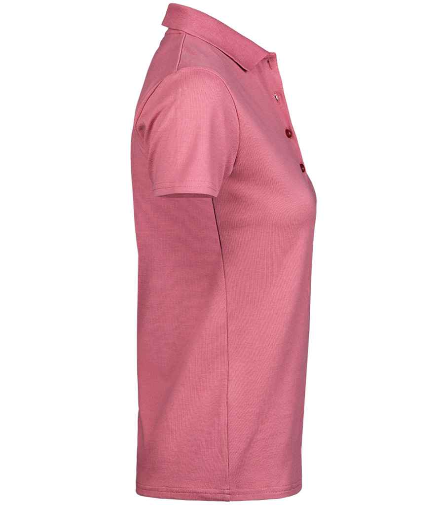 Tee Jays Ladies Luxury Stretch Polo Shirt in by Tee Jays — Custom branded clothing by Print Press, featuring premium embroidery produced in our specialist print lab in the UK.