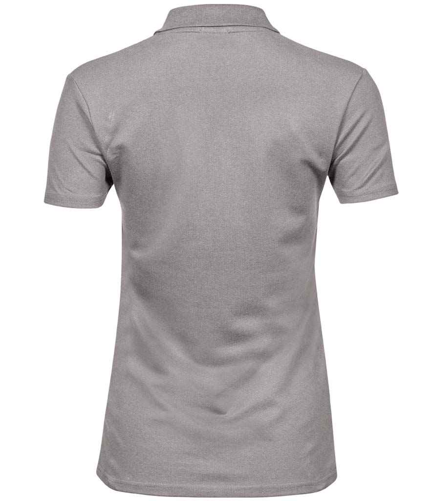 Tee Jays Ladies Luxury Stretch Polo Shirt in by Tee Jays — Custom branded clothing by Print Press, featuring premium embroidery produced in our specialist print lab in the UK.