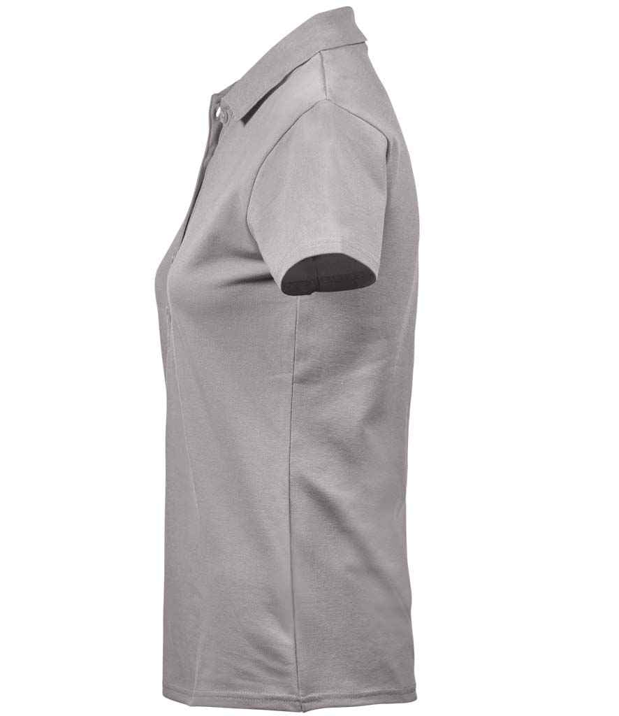 Tee Jays Ladies Luxury Stretch Polo Shirt in by Tee Jays — Custom branded clothing by Print Press, featuring premium embroidery produced in our specialist print lab in the UK.