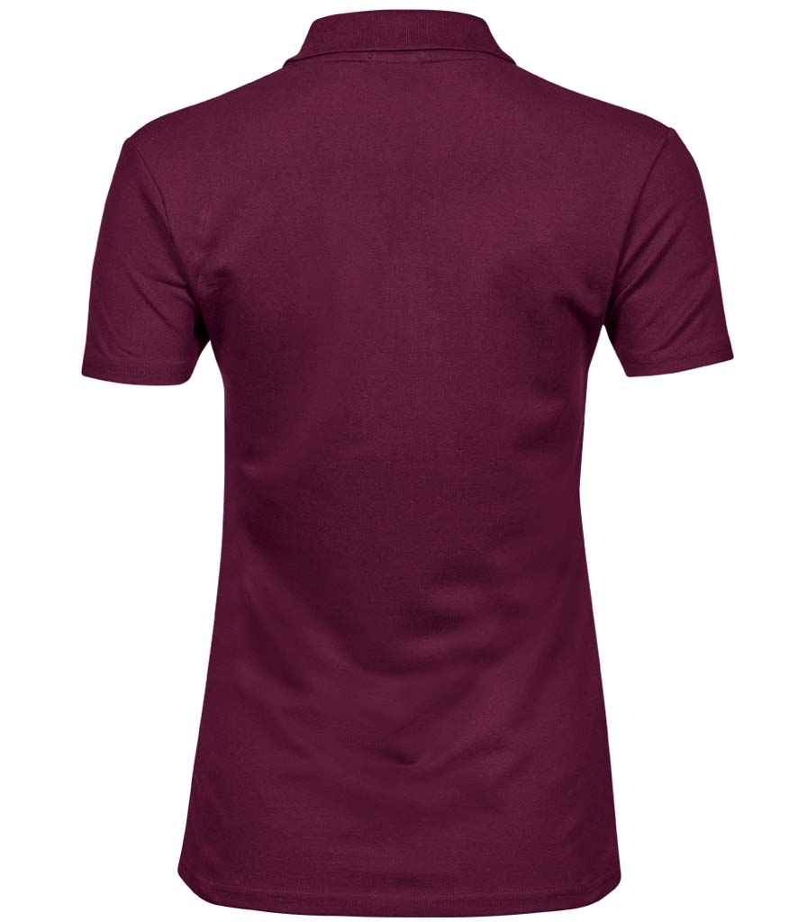 Tee Jays Ladies Luxury Stretch Polo Shirt in by Tee Jays — Custom branded clothing by Print Press, featuring premium embroidery produced in our specialist print lab in the UK.