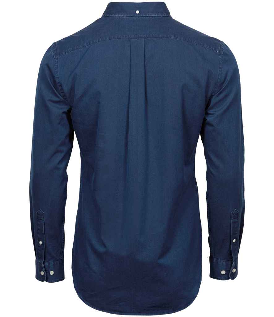 Tee Jays Long Sleeve Casual Twill Shirt in by Tee Jays — Custom branded clothing by Print Press, featuring premium embroidery produced in our specialist print lab in the UK.
