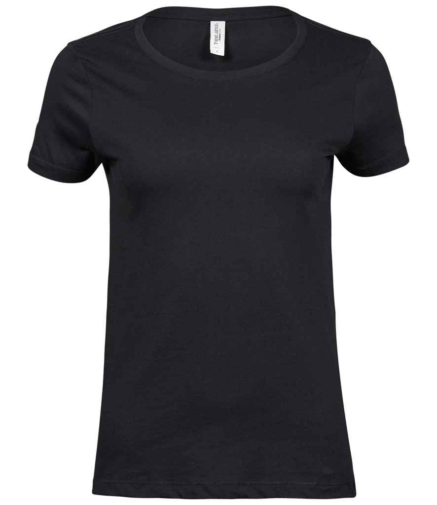 Tee Jays Ladies Luxury Cotton T-Shirt in by Tee Jays — Custom branded clothing by Print Press, featuring premium embroidery produced in our specialist print lab in the UK.