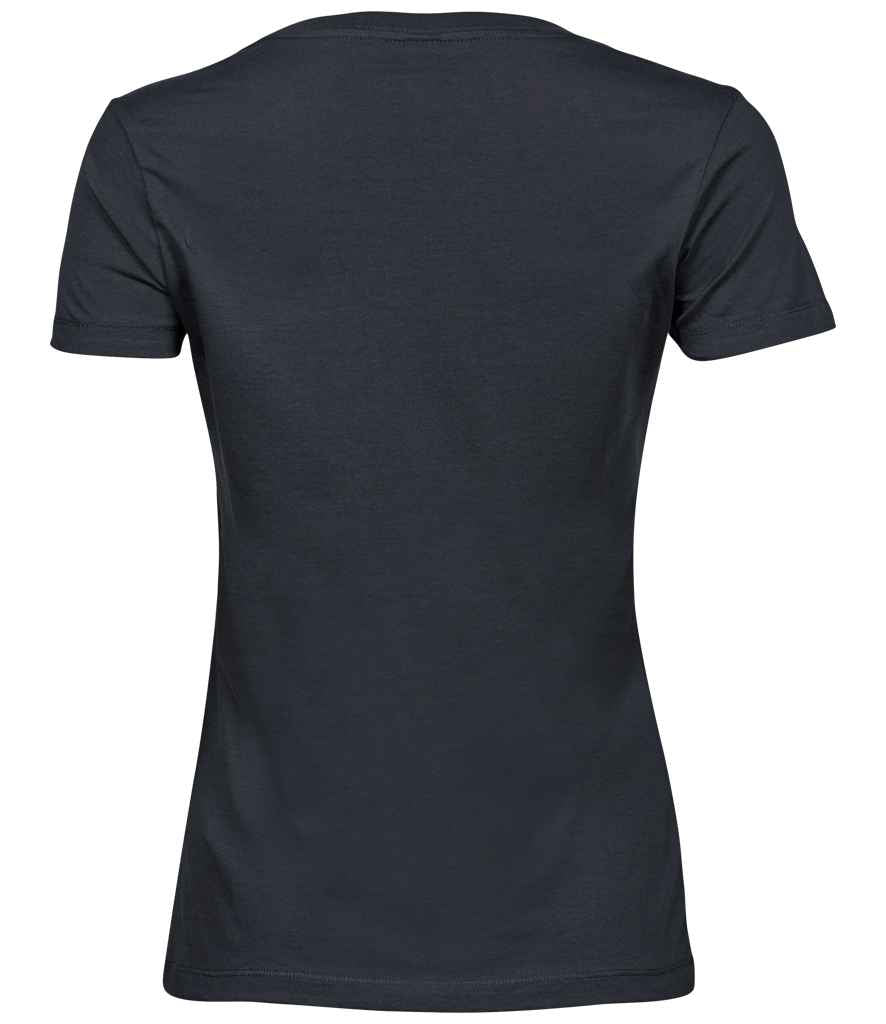 Tee Jays Ladies Luxury Cotton T-Shirt in by Tee Jays — Custom branded clothing by Print Press, featuring premium embroidery produced in our specialist print lab in the UK.