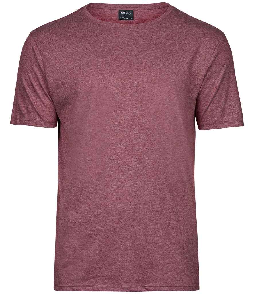 Tee Jays Urban Melange T-Shirt in by Tee Jays — Custom branded clothing by Print Press, featuring premium embroidery produced in our specialist print lab in the UK.
