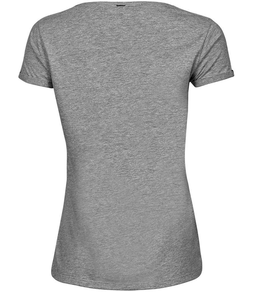 Tee Jays Ladies Roll-Up T-Shirt in by Tee Jays — Custom branded clothing by Print Press, featuring premium embroidery produced in our specialist print lab in the UK.