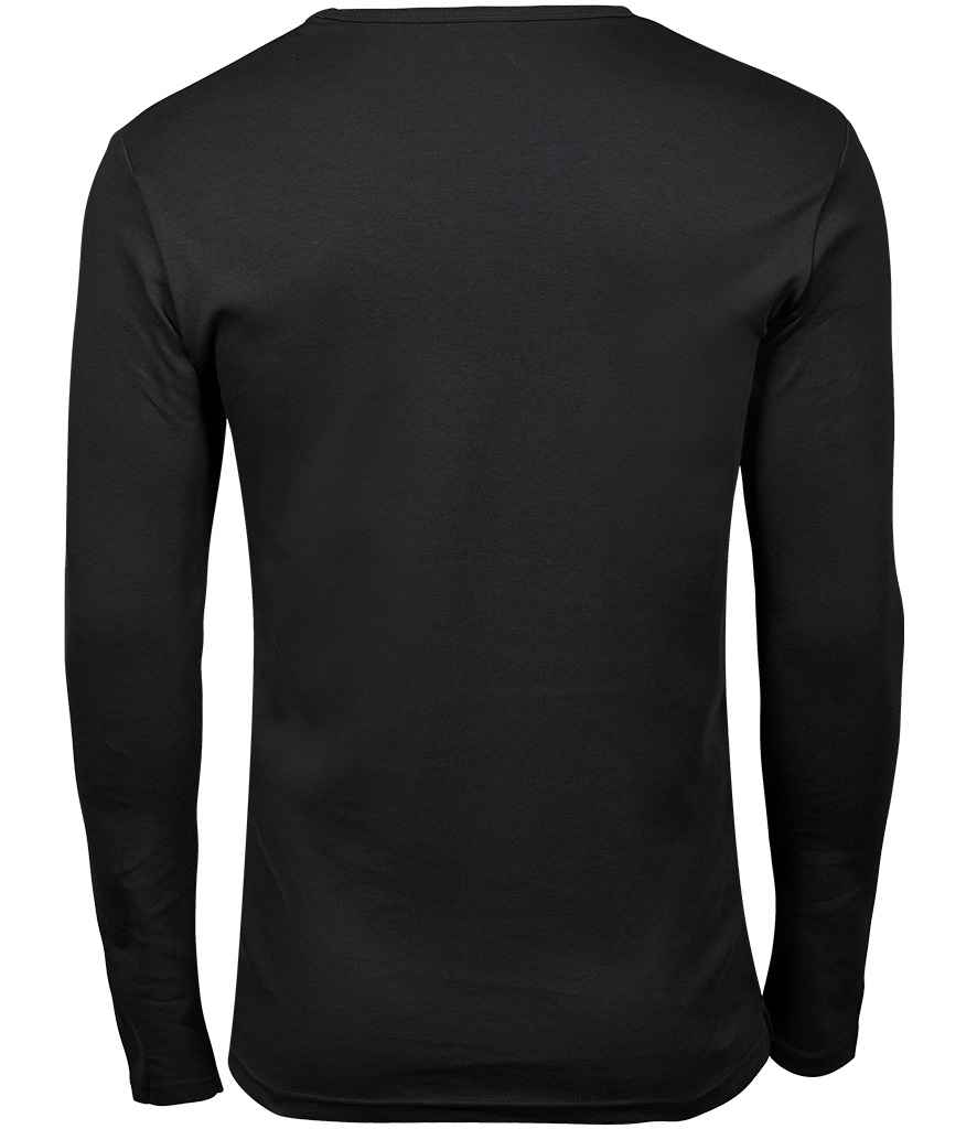 Tee Jays Long Sleeve Interlock T-Shirt in by Tee Jays — Custom branded clothing by Print Press, featuring premium embroidery produced in our specialist print lab in the UK.
