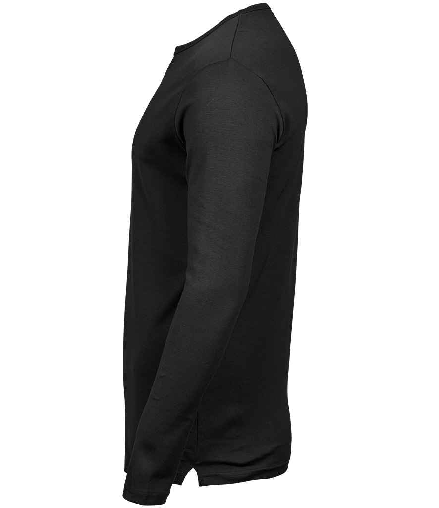 Tee Jays Long Sleeve Interlock T-Shirt in by Tee Jays — Custom branded clothing by Print Press, featuring premium embroidery produced in our specialist print lab in the UK.